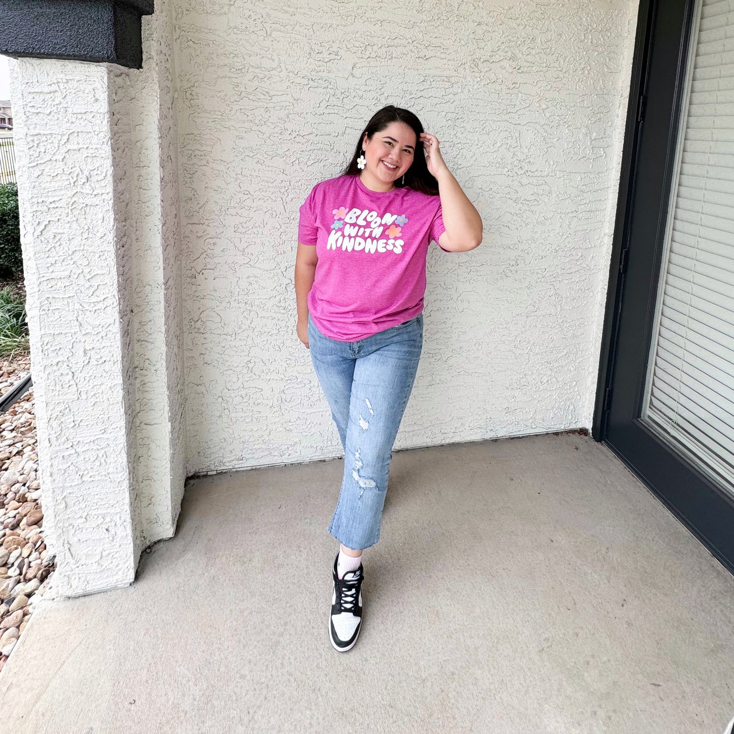 Bloom with Kindness Graphic Tee