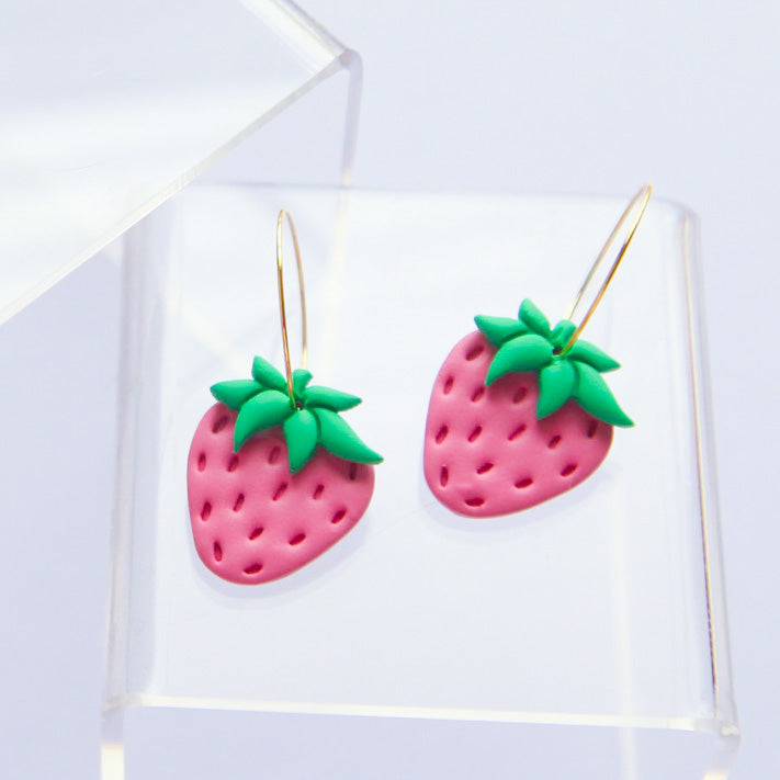 Strawberry Hoops