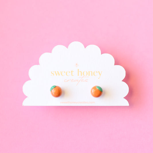 Orange Studs
