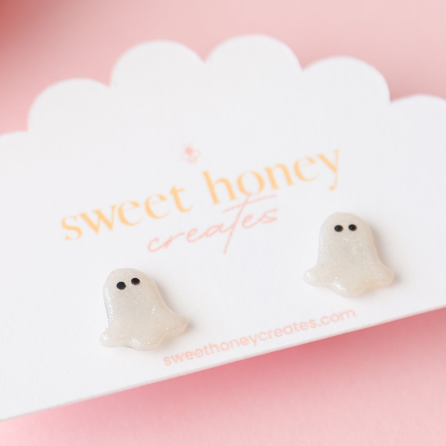 Iridescent Little Boo Studs