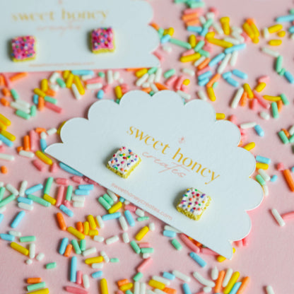 Cortadillo Sprinkle Cake Studs