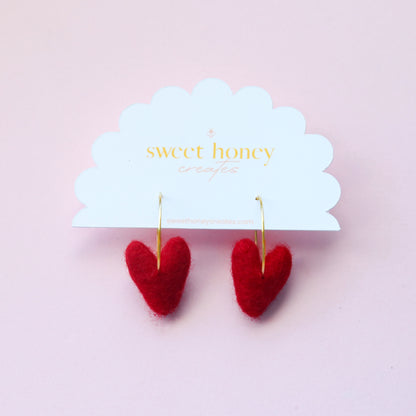 Fluffy Hearts Hoops