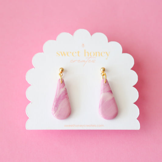 Pink Gem Pendulum Drop