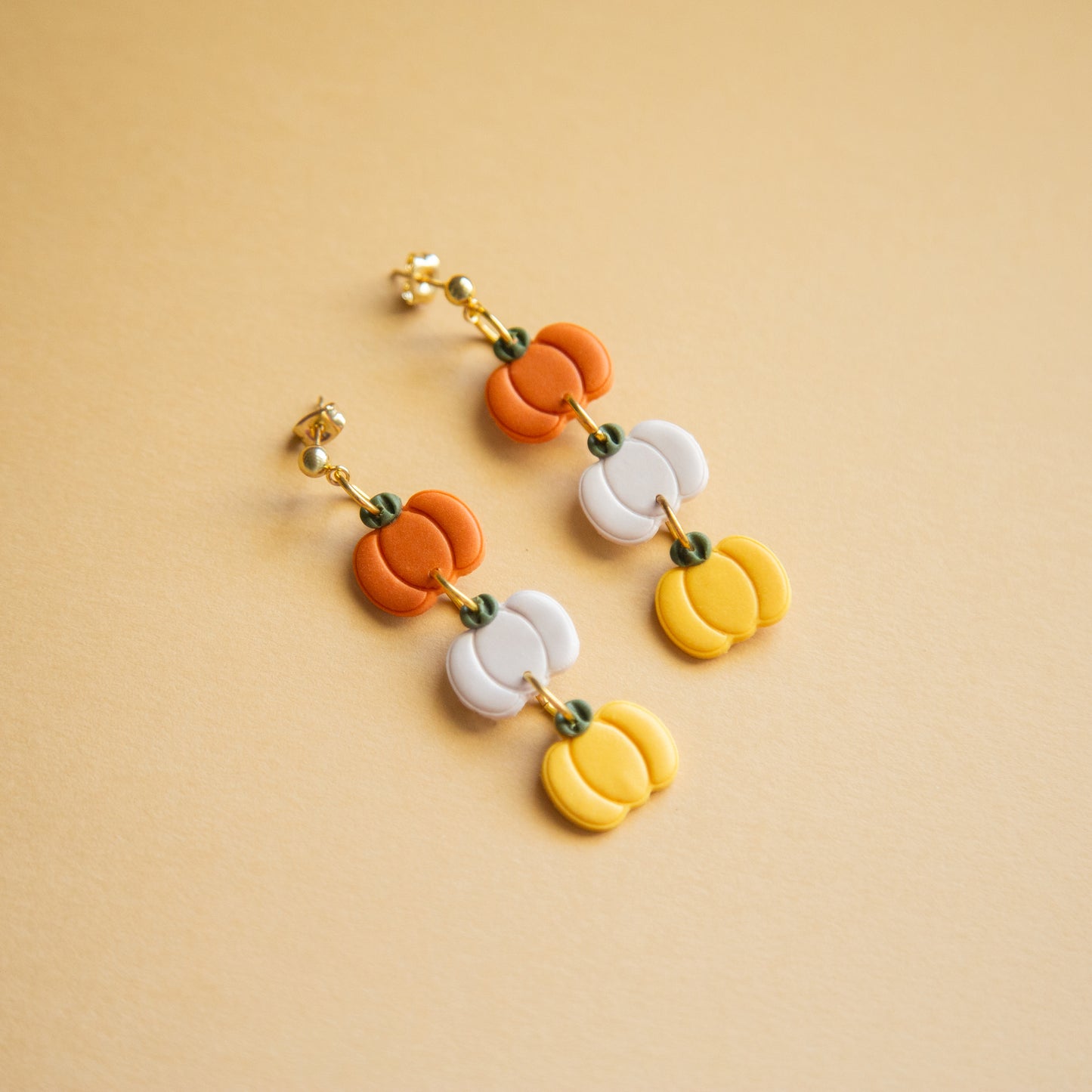 Pumpkin Trio Earrings