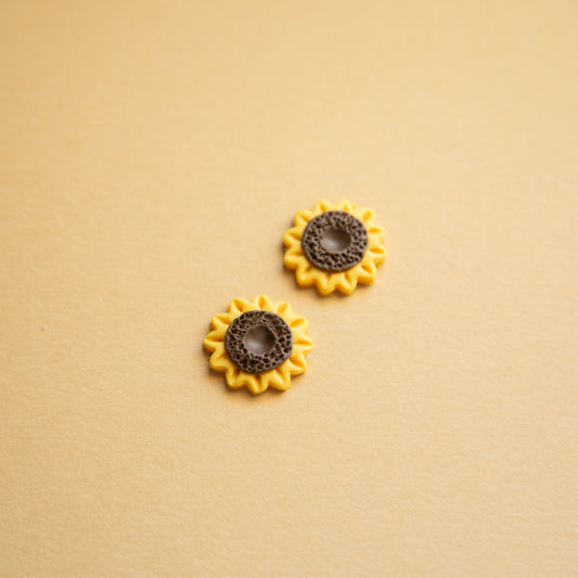 Sunflower Stud Earrings