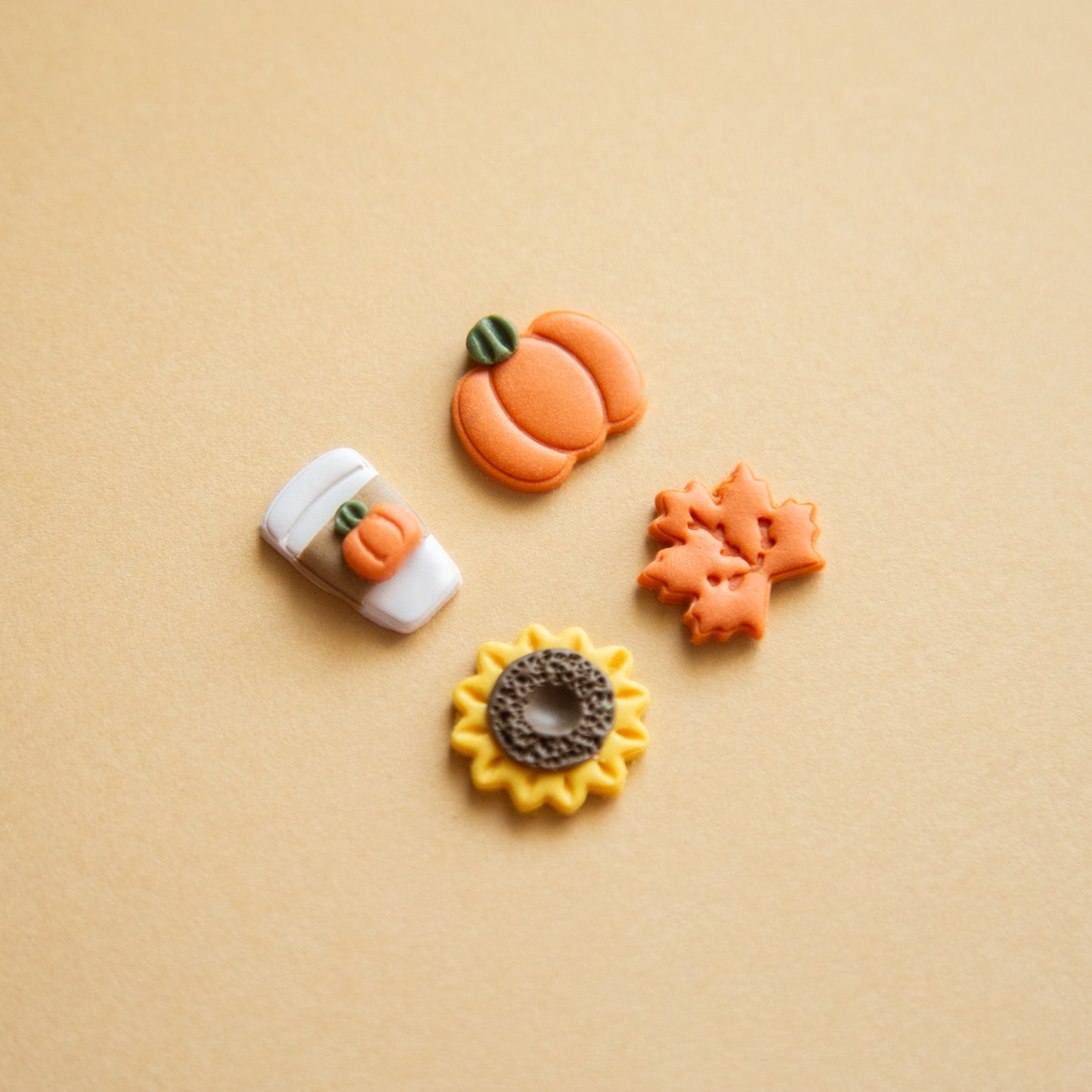 Cozy Fall Mismatch Stud Earrings Set - 4 pack