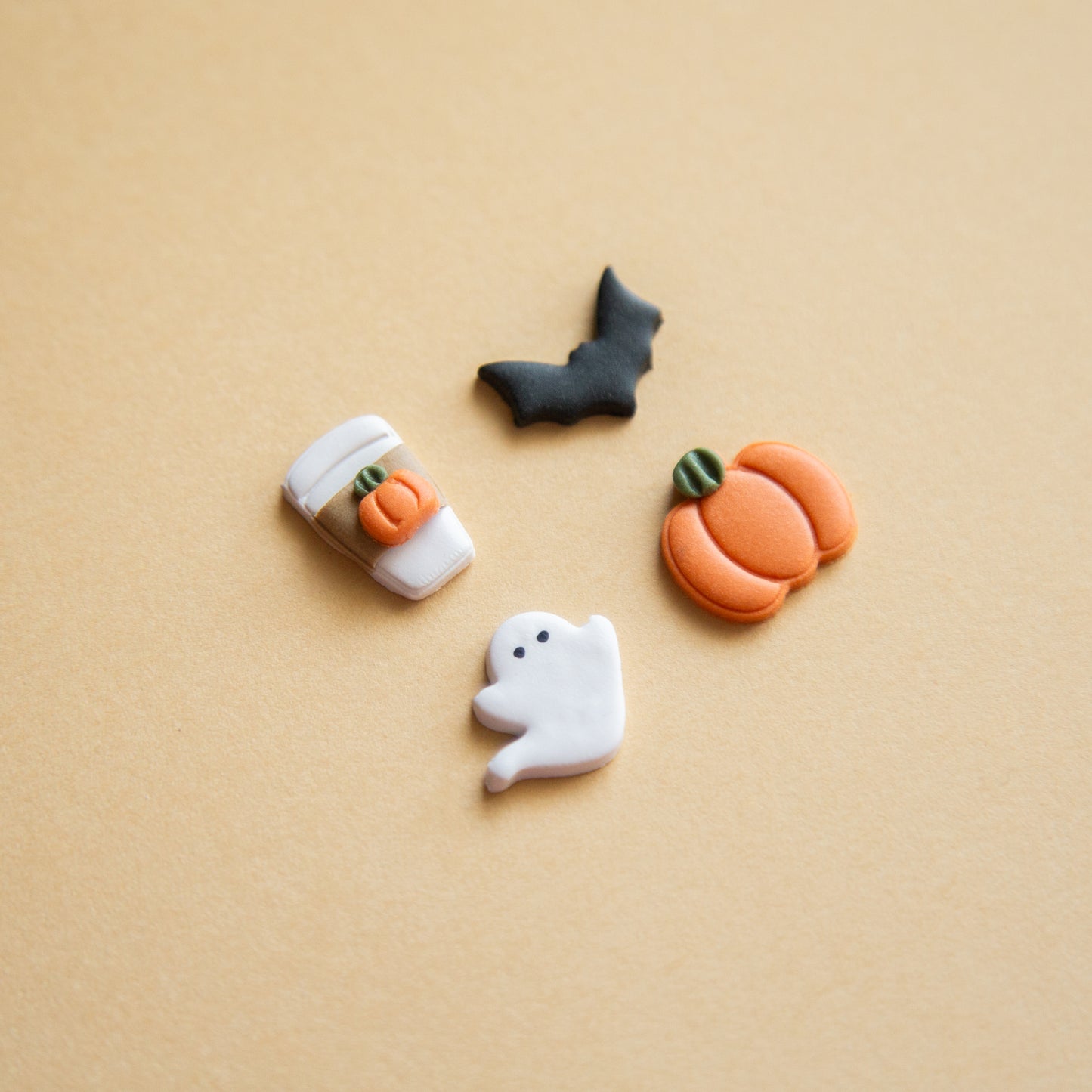 Basics Fall Mismatch Stud Earrings Set - 4 pack