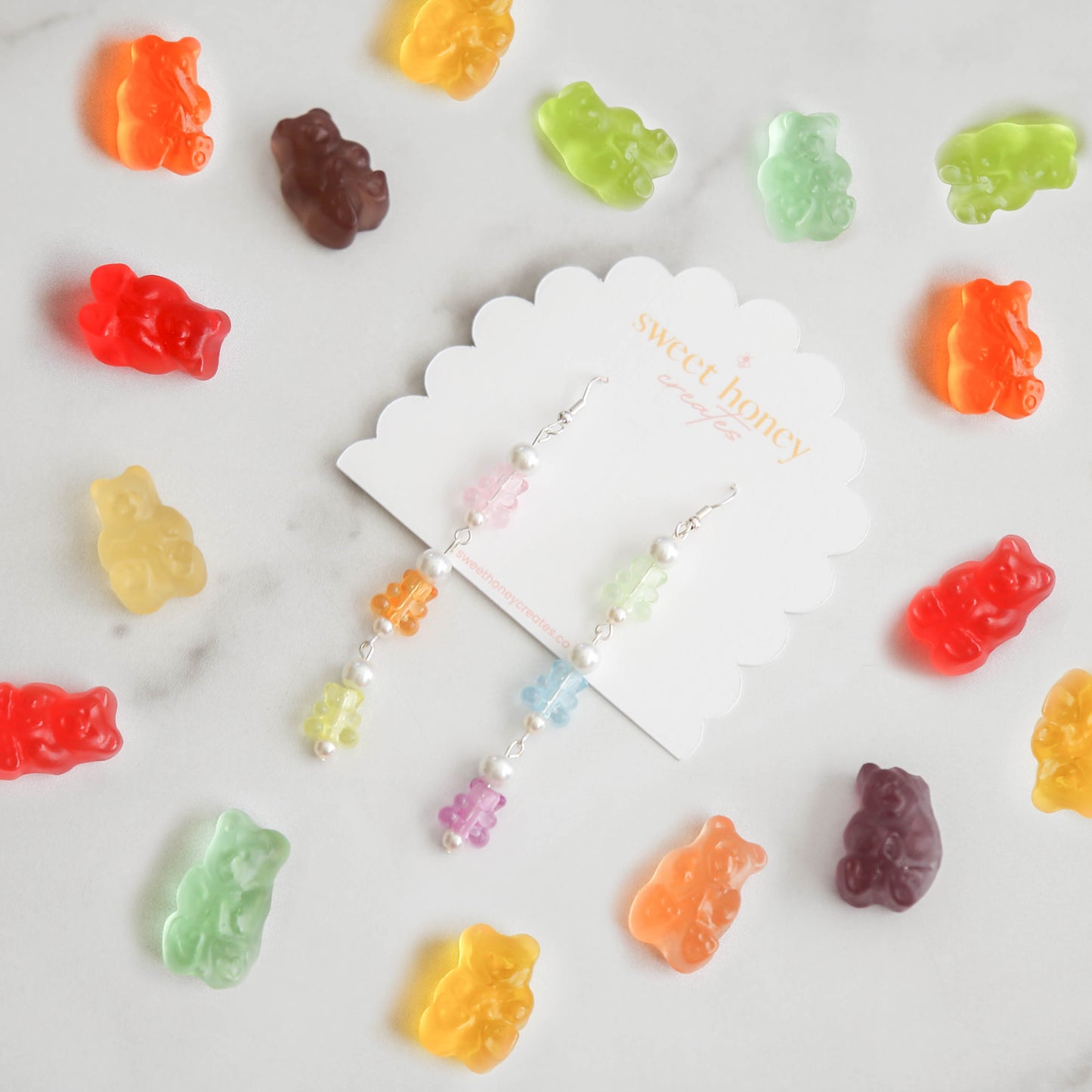 Mini Gummy Bear Pearl Drop