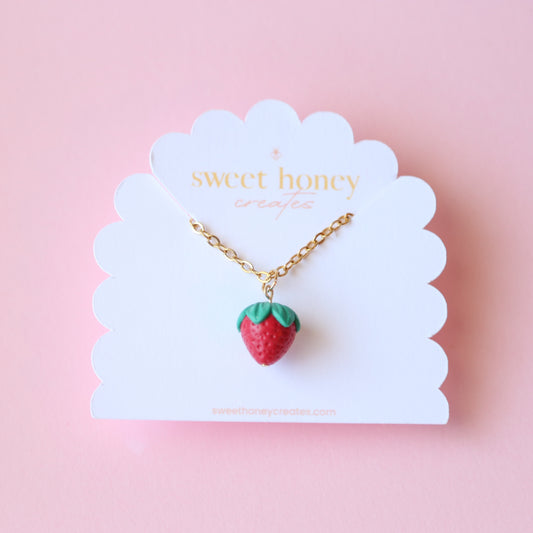 Strawberry Necklace