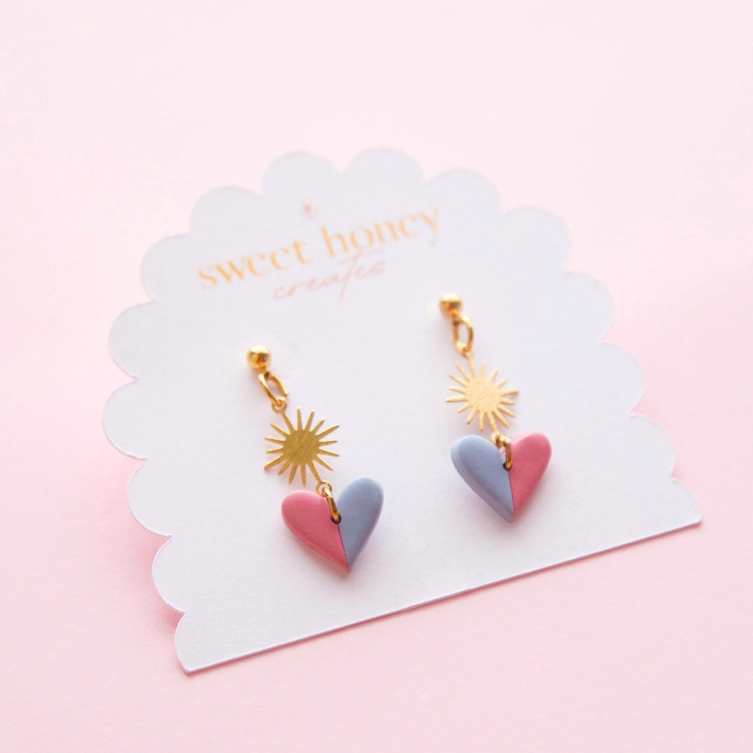 Heart with Sun - Dual Tone