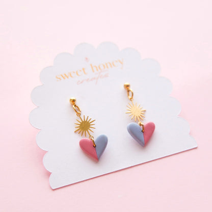 Heart with Sun - Dual Tone