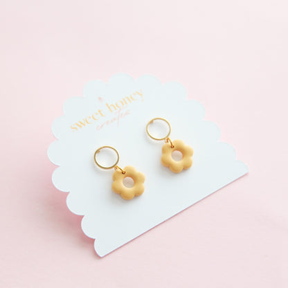 Darling Daisy Clay Earrings