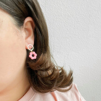 Darling Daisy Clay Earrings