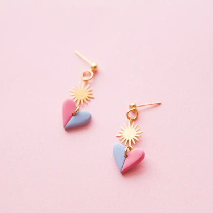 Heart with Sun - Dual Tone