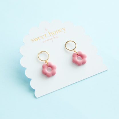 Darling Daisy Clay Earrings