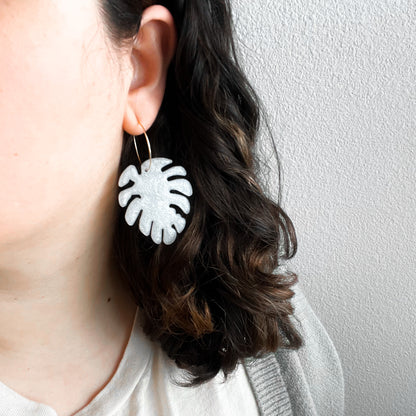 Monstera Hoops