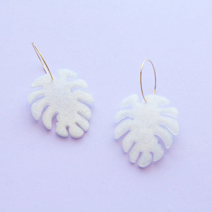 Monstera Hoops