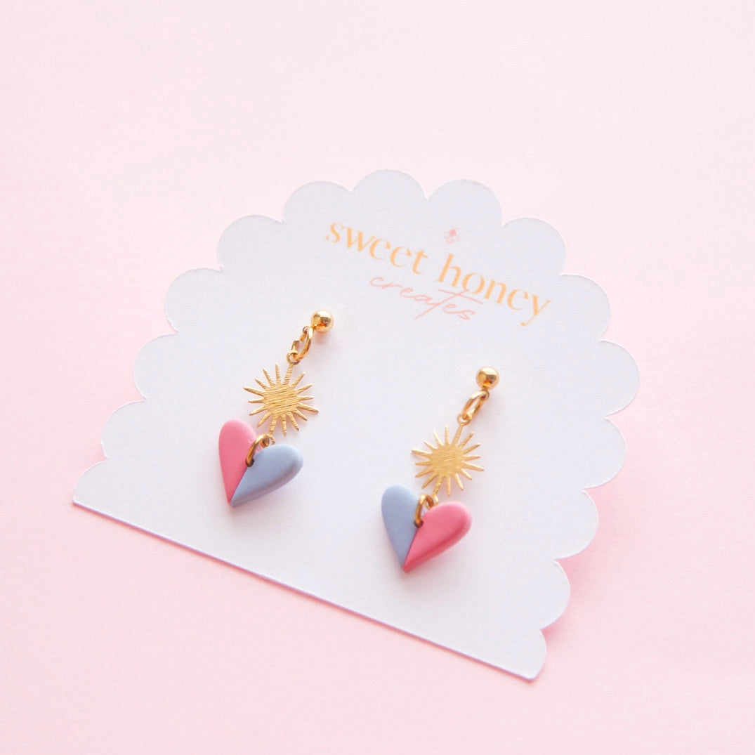 Heart with Sun - Dual Tone