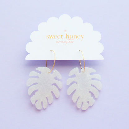 Monstera Hoops