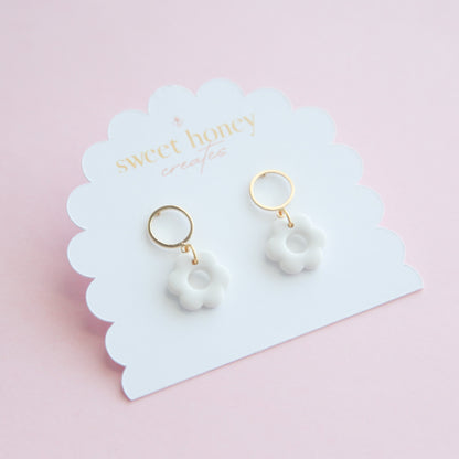 Darling Daisy Clay Earrings